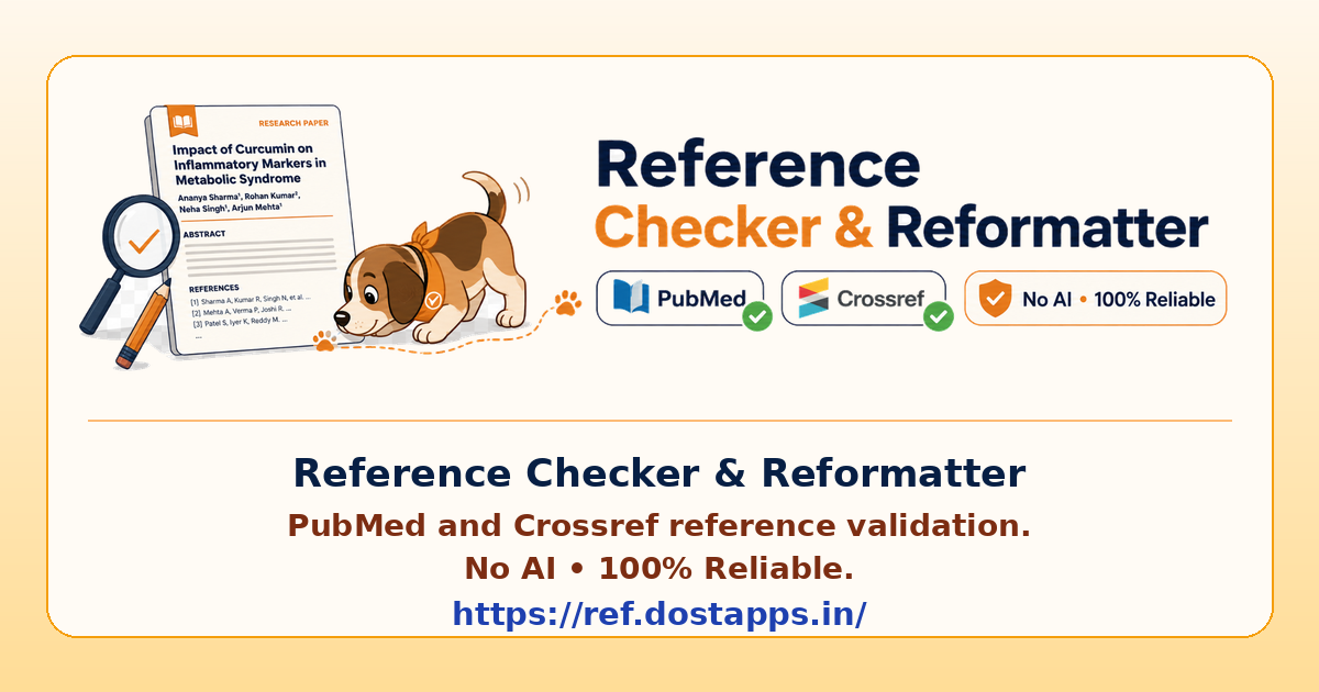 Reference Checker & Reformatter social media preview image
